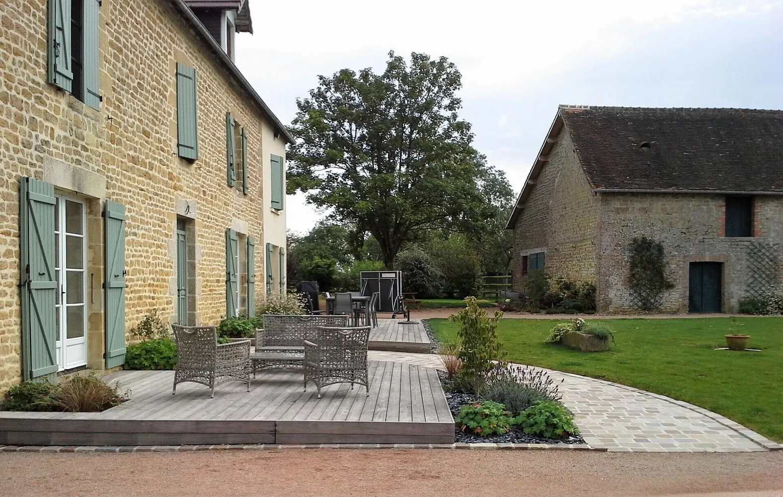 gazon de plaquage